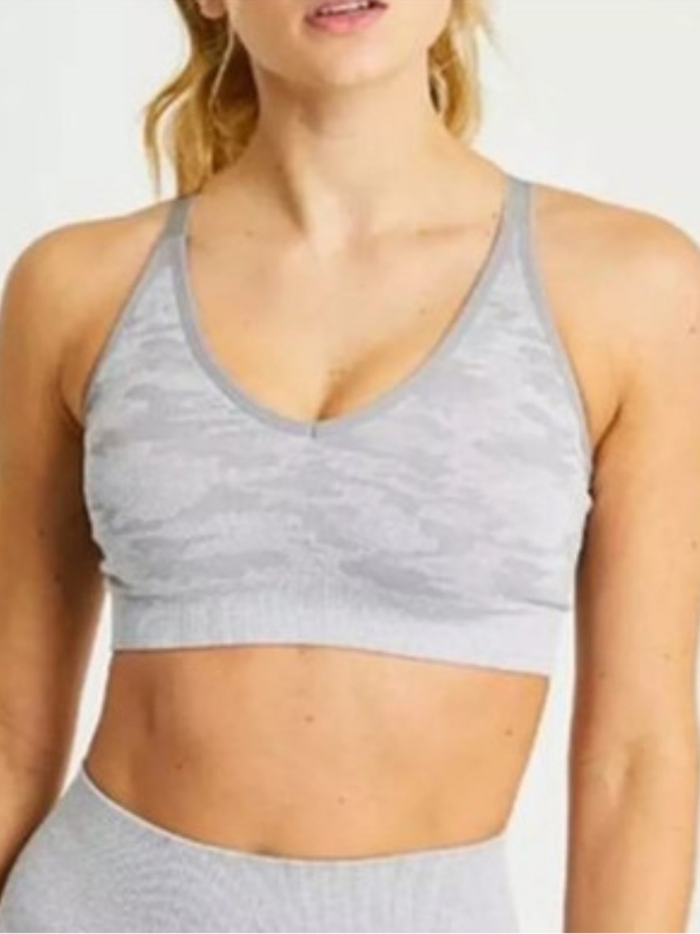 AYBL Gray Evolve Camo Seamless Athletic Set - Picture 4 of 4
